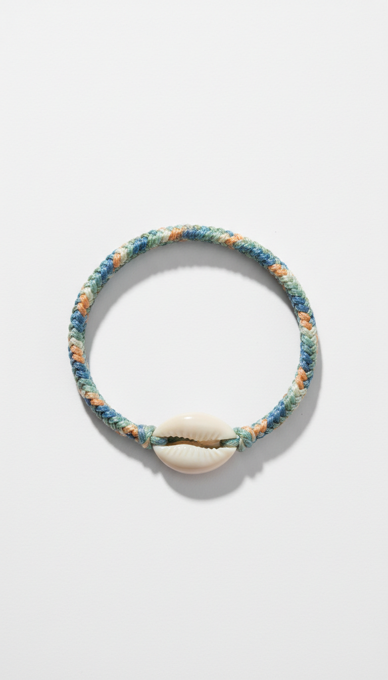 Deep Surf Braided Cord Bracelet